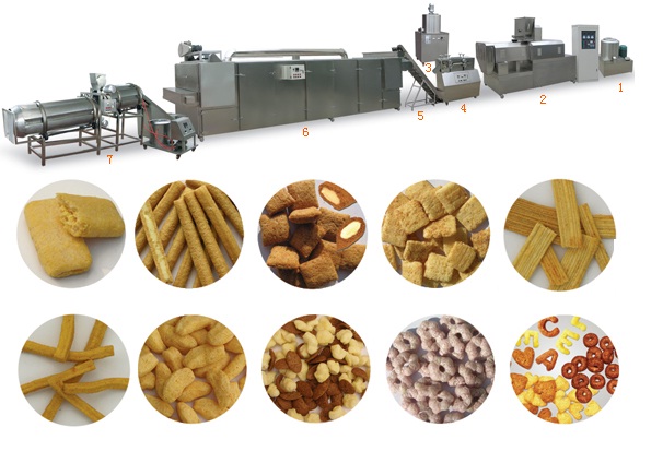 Snacks Extruder Machine Manufacturer Supplier Wholesale Exporter Importer Buyer Trader Retailer in Noida Uttar Pradesh India